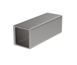 Square Tubing Steel 3D PNG