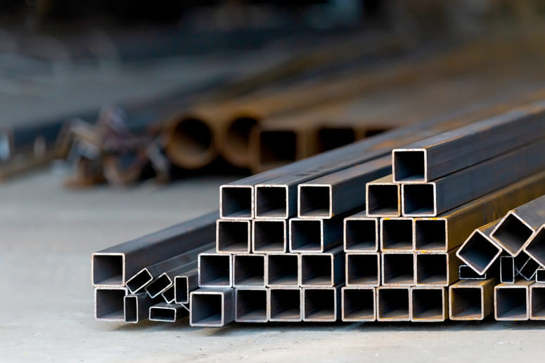 1/4 Inch Square Metal Bar - Mild Steel Stock - 11 Inch Long - For Welding & Fabrication