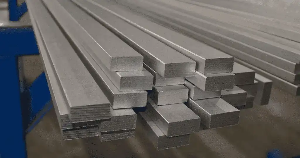 stack of metal bars