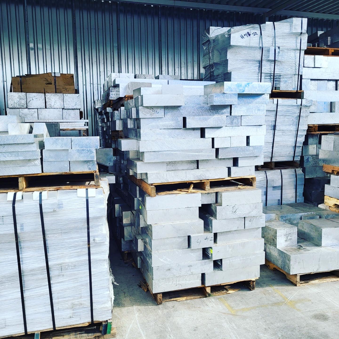 Industrial metal inventory